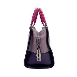 Loewe Purple Pink Leather Amazona Handbag